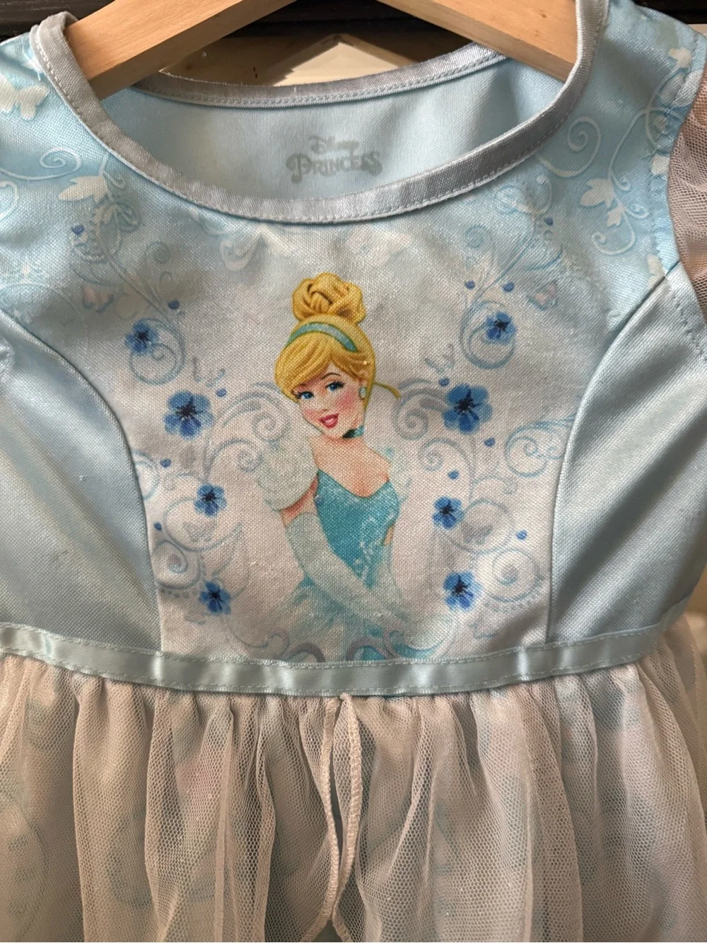 Prince Light Blue Cinderella Princess Nightgown for Kids